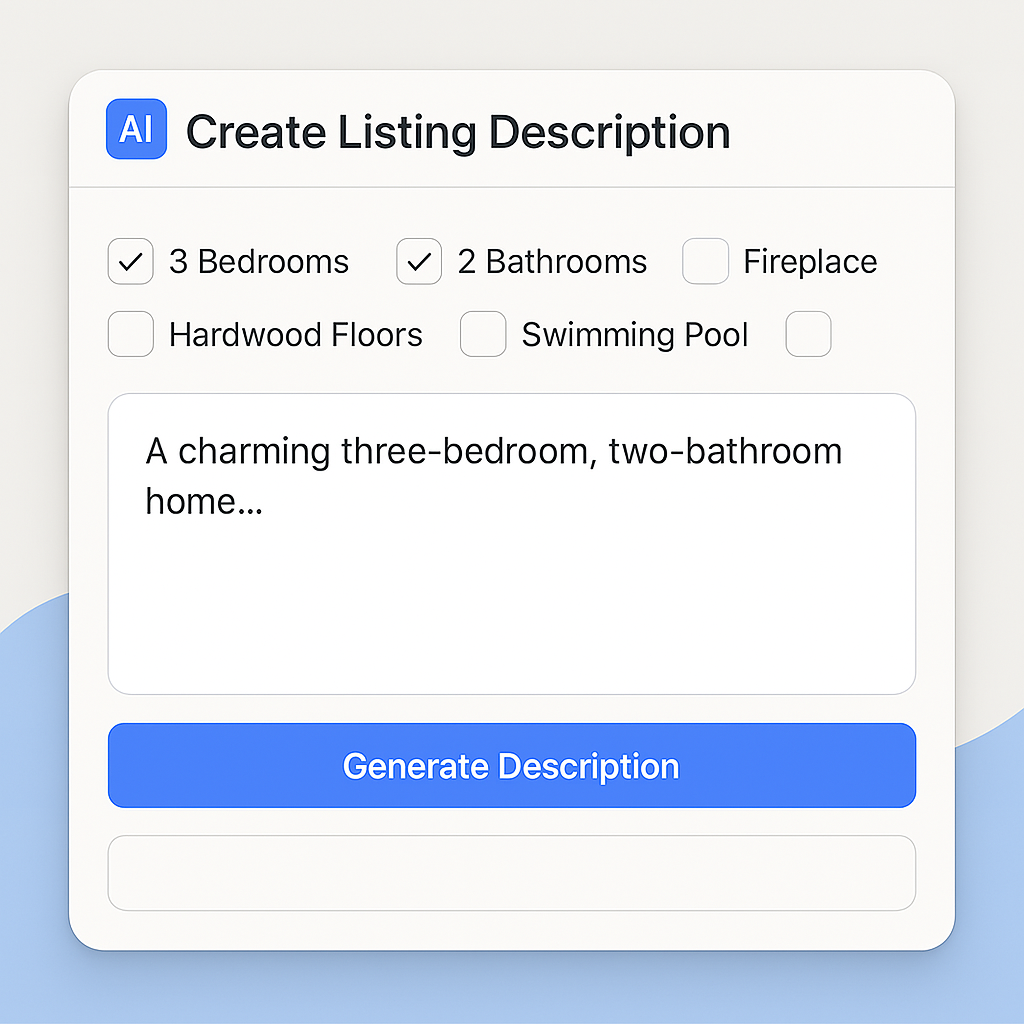 Listing Description Generator
